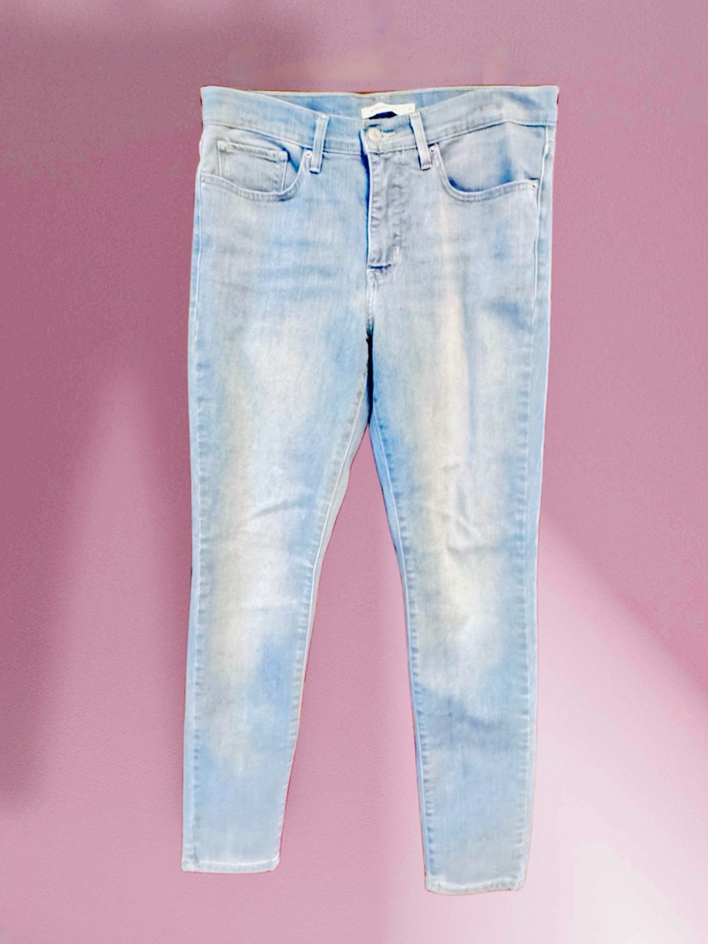 Levi’s 311 Shaping Light Blue Skinny Denim Jeans size 30